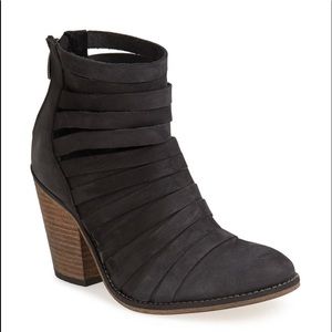 Free People Hybrid Strappy Leather Bootie